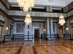 L'intérieur du Château de Christiansborg